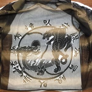 Tiger and Dragon Mesh Shirt